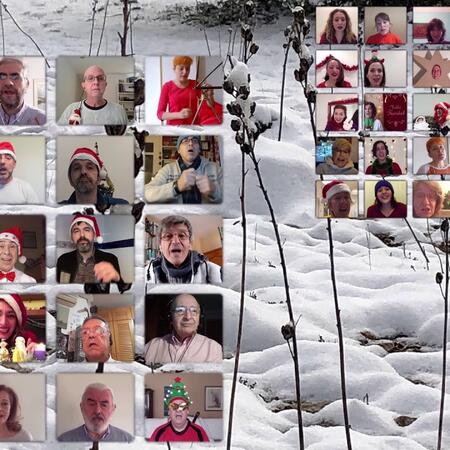 Coro Virtual UPM - Dime niño de quien eres